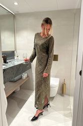 LeaIC Lace Dress - Army