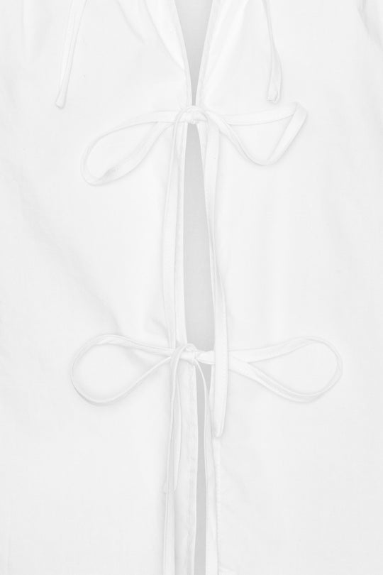 MayaIC Top - White Embroidery