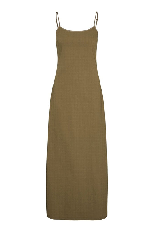 VMMathilde SL Slim Maxi Dress - Martini Olive