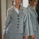 RonjaIC Blazer - Brown Stripes