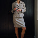 RonjaIC Blazer - Brown Stripes