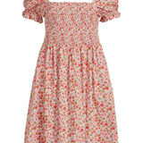 VIFlows Squareneck 2/4 Dress - Cloud Dancer