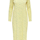 ONLMolly LS Plisse Dress - Lemon Meringue
