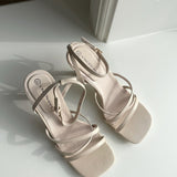 QQ-80 Milan Heels - Beige