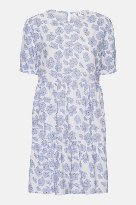 VilmaIC Dress - Blue Dazzling Flower
