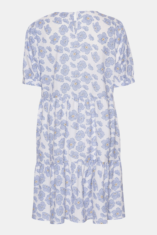 VilmaIC Dress - Blue Dazzling Flower