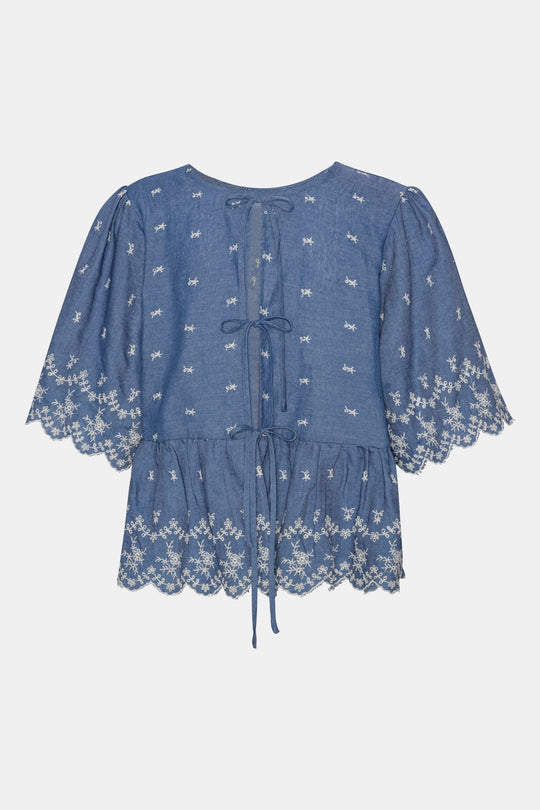 LulaIC Top - Denim Blue