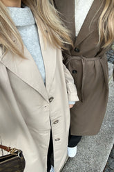 ONLLine Xlong Trenchcoat - Humus