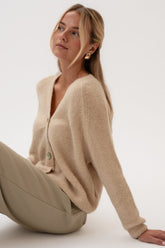 VickyIC Cardigan - Creme