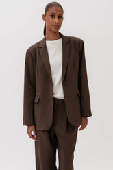 SignatureIC Blazer (Preorder del. week 45) - Dark Brown