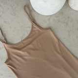 EmmaIC Slip Dress - Beige