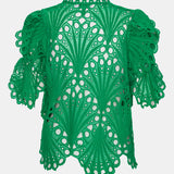 EstherIC Shirt - Green Embroidery