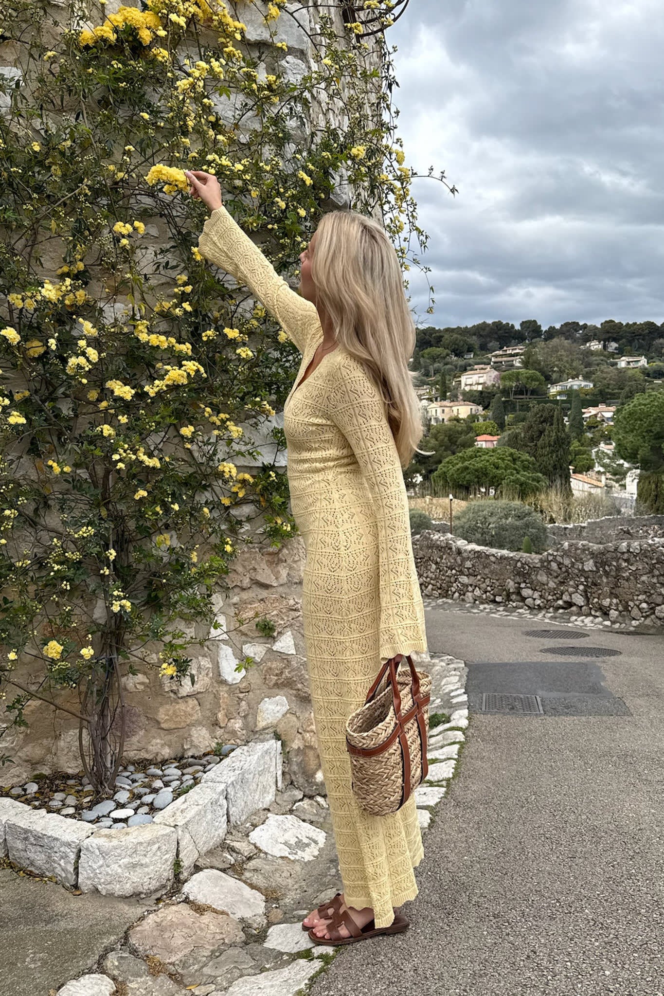 brown and yellow dresses State of Mind Dress