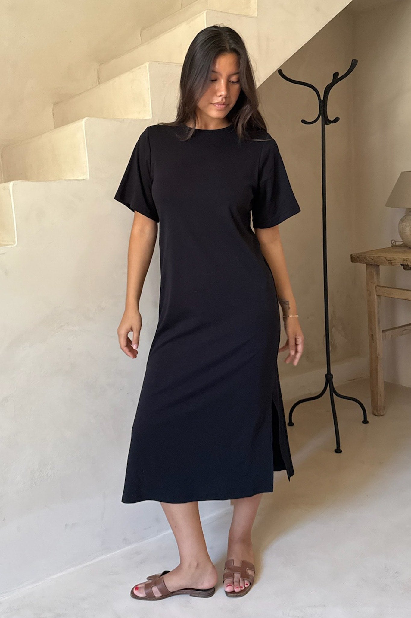 Byic TheaIC Tshirt Dress - Black – en.byic.com