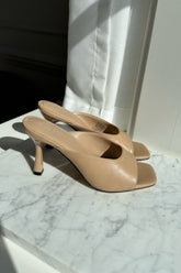 ONLAiko PU Heeled Sandal - Brown Sugar