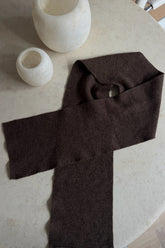 EllenIC Scarf - Dark Brown