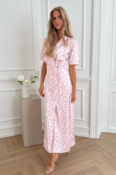 YrsaIC Maxi Dress - Pink