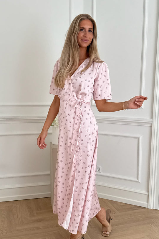 YrsaIC Maxi Dress - Pink