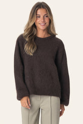 IdaIC Pullover (Preorder del. week 44) - Dark Brown