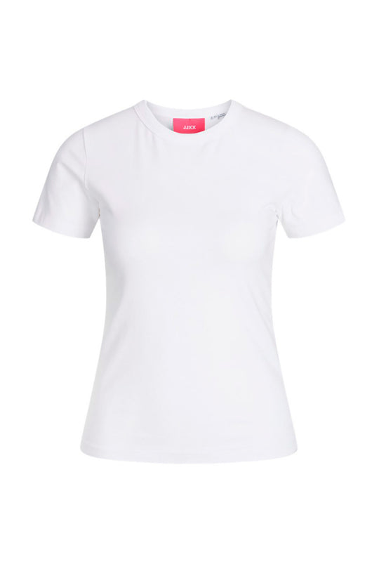 JXGigi Straight SS Tee - Bright White