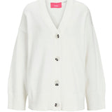 JXLexi Twist Cardigan Knit - Snow White
