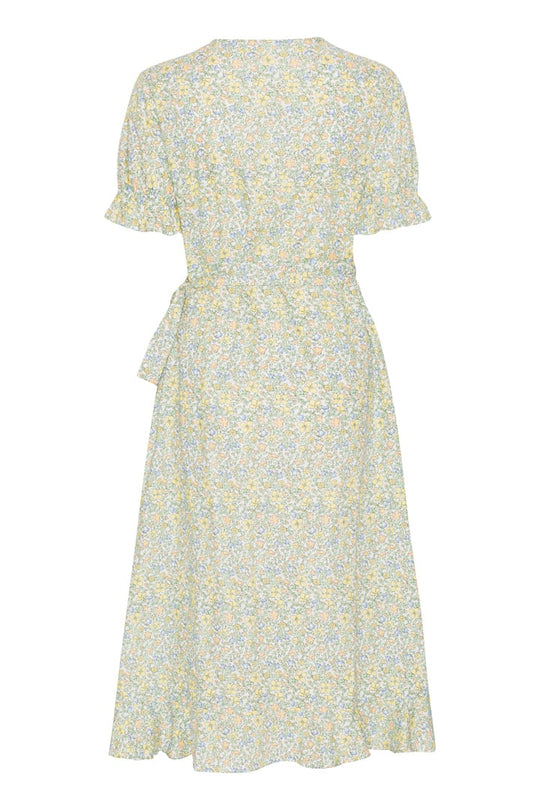 NaomiIC Long Dress - Pastel Garden Green