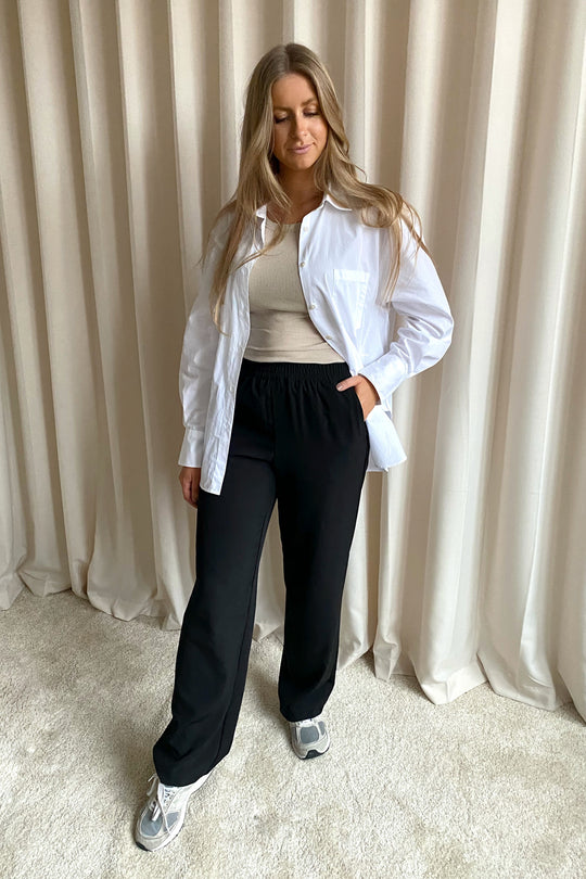 JXPoppy Regular HW Pants - Black
