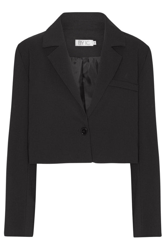 SelmaIC Cropped Blazer - Black