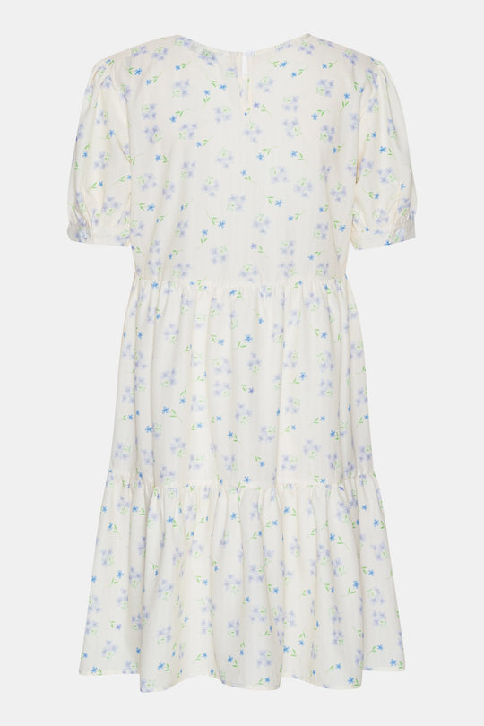 VilmaIC Dress - Cream/Blue