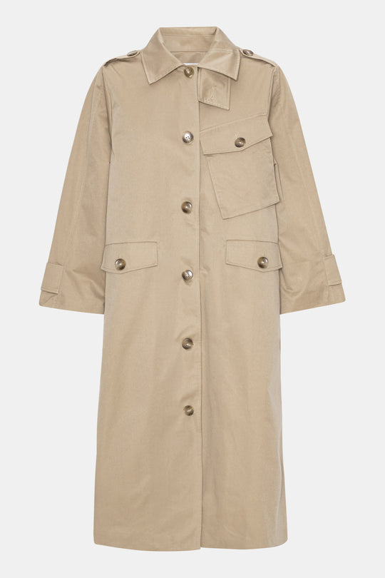 FrejaIC Trenchcoat  - Brown