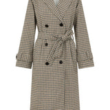 OBJKeily LS Coat - Sepia