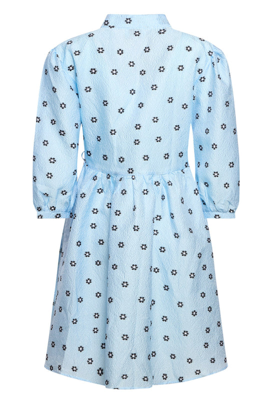 Noella Tulip Aida Dress - Light Blue Flower
