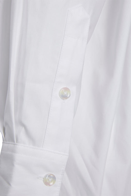 JXJamie LS Relaxed Poplin Shirt - White