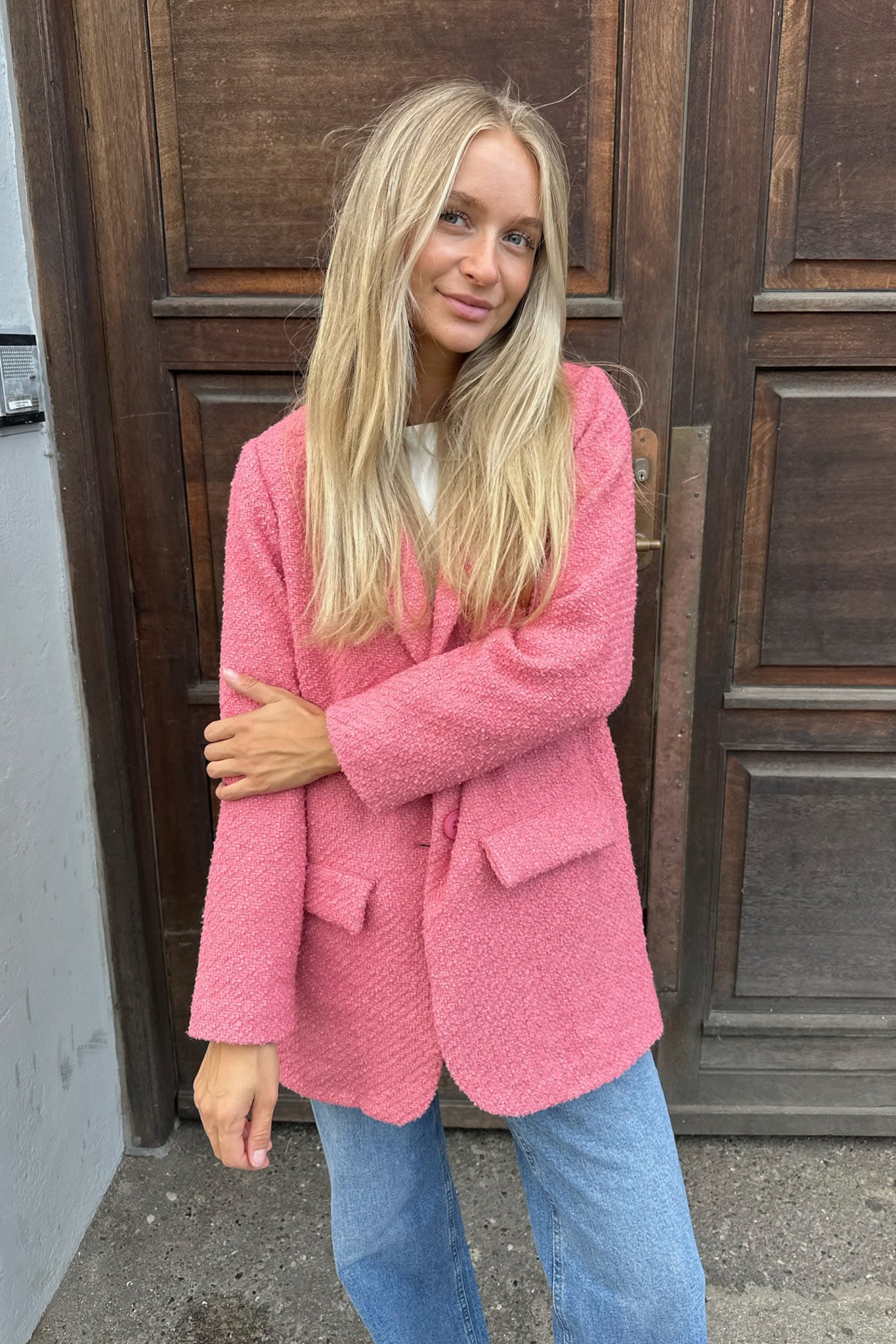 ElisaIC Blazer - Pink – en.byic.com
