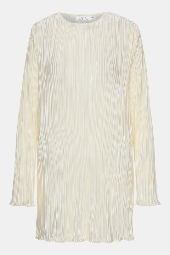 KellyIC Plissé Dress (Preorder del. week 42) - Off White