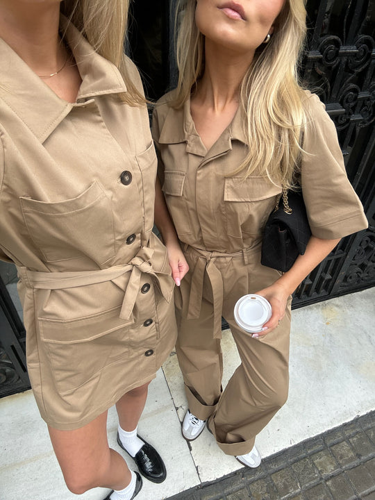 NoraIC Dress - Brown
