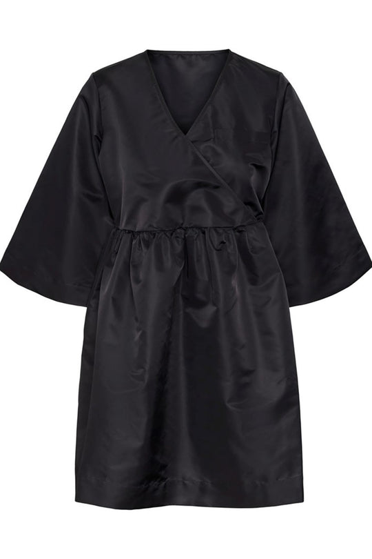 SNNeco 2/4 Wrap Dress - Black