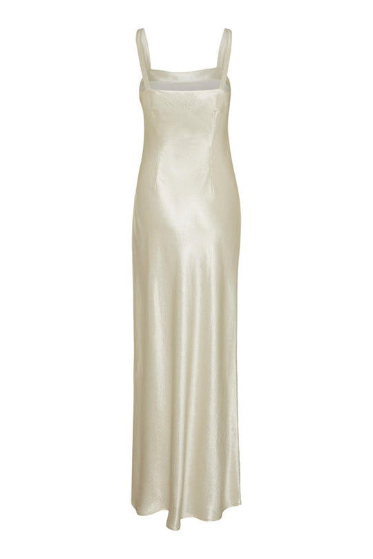 VMMathilde SL Wide Strap Maxi Dress - Cannoli Cream