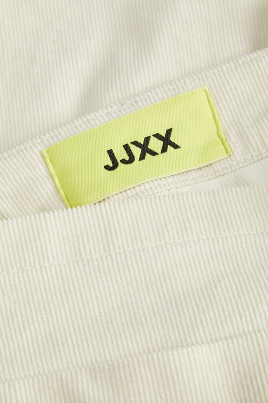 JXGelly Regular Cord Overalls - Bone White