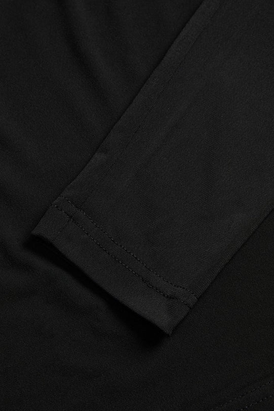 JXMille LS Square Neck Tee - Black