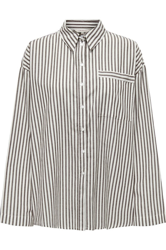ONLSaga LS Stripe Shirt - Shopping Bag