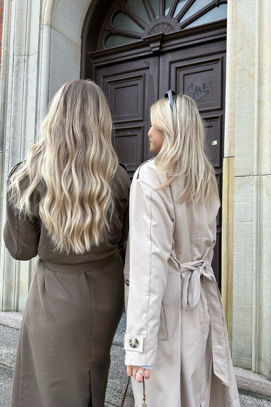 ONLLine Xlong Trenchcoat - Walnut