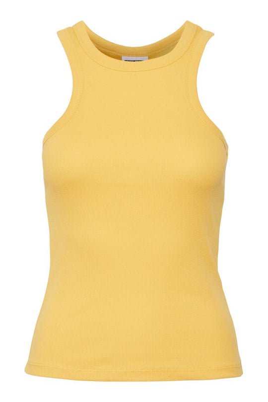 NMMaya SL Halter Neck Top - Amber Yellow