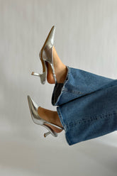 Stella Heels - Silver