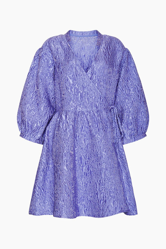 Noella Aya Wrap Dress - Blue