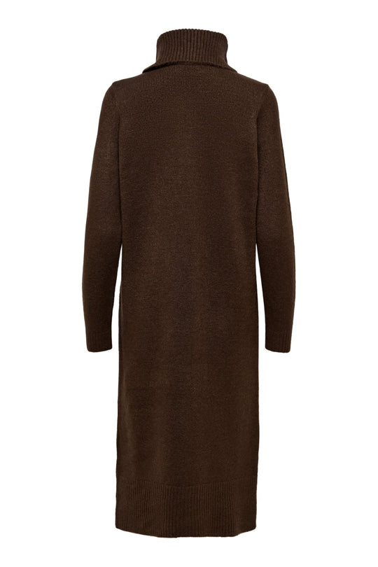 ONLBrandie LS Roll Neck Dress - Chicory Coffee