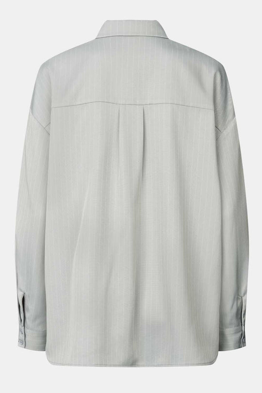 LivaIC Shirt - Light Grey Pinstripe
