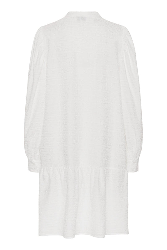 ElieIC Ruffle Dress - White