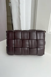 Noella Brick Bag - Dark Brown