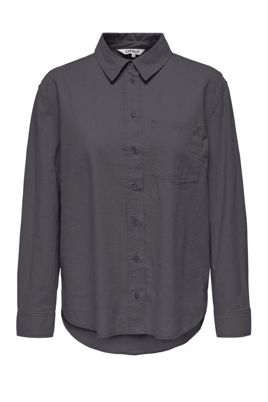 ONLTokyo LS Linen Blend Shirt - Magnet